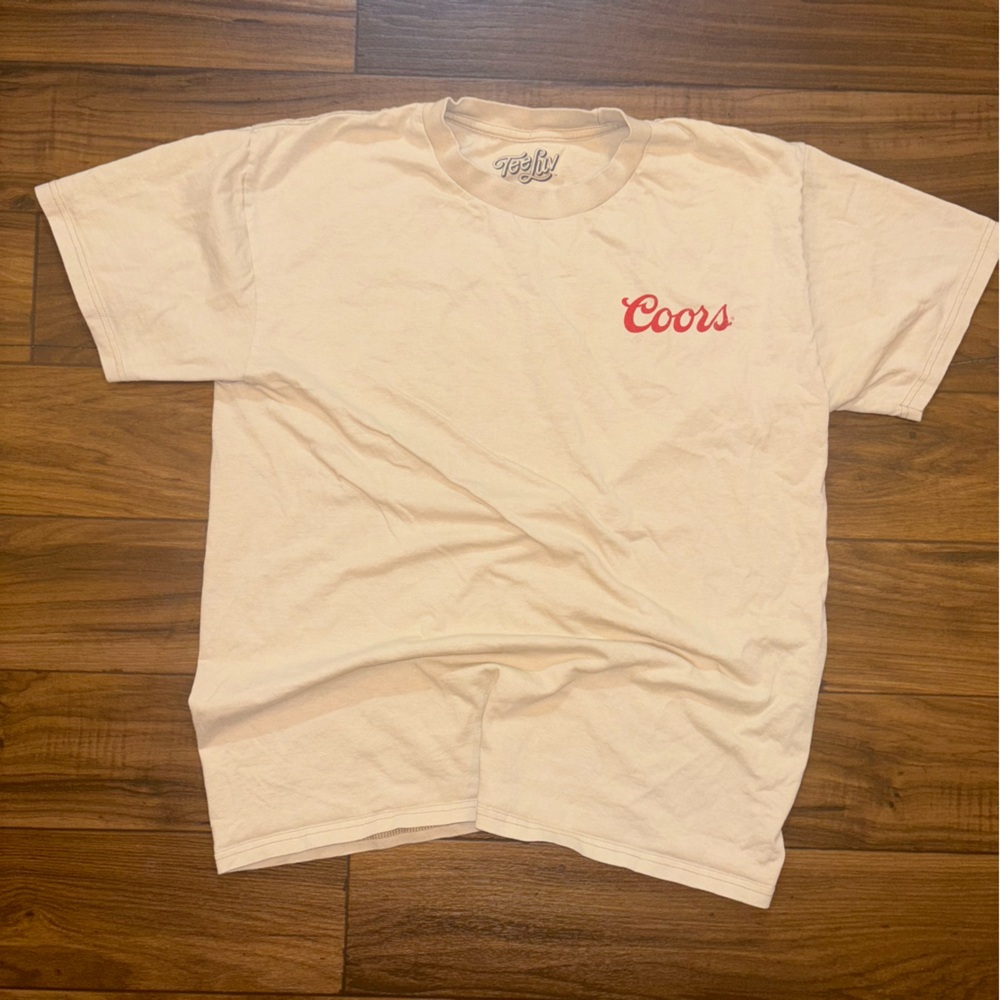 Coors White Short Sleeve Tee